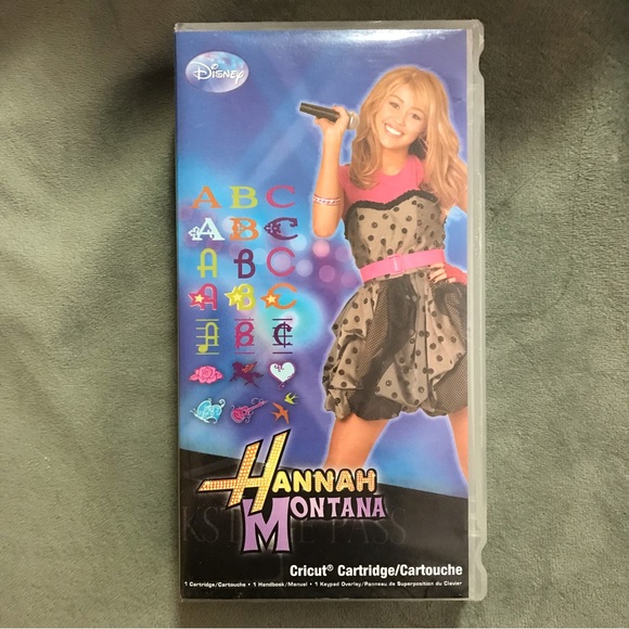 Cricut Disney Hannah Montana shape and font - Picture 1 of 16